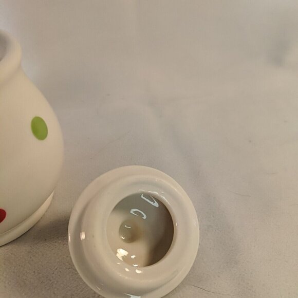 Spode Baking Days Multicolor Polka Dot Creamer and Sugar Set Ceramic 2007-A9 - Picture 6 of 13